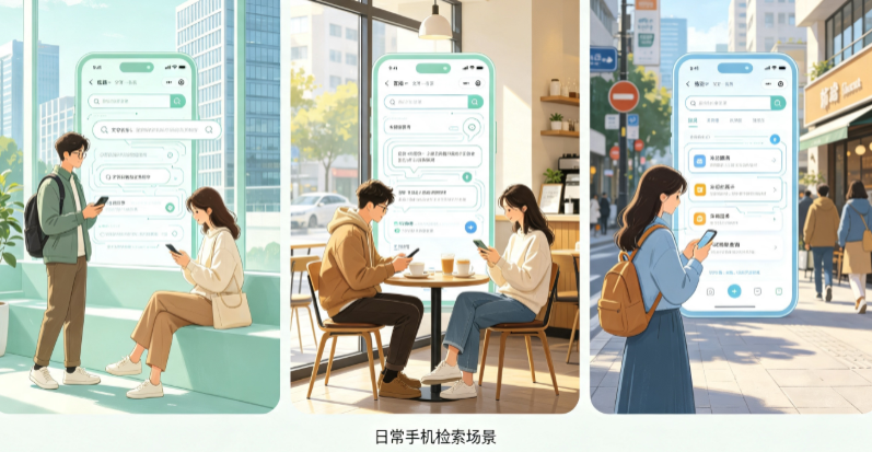 崂山区普通人日常手机使用场景拆解：GEO 与 AI 优化如何改变信息检索体验