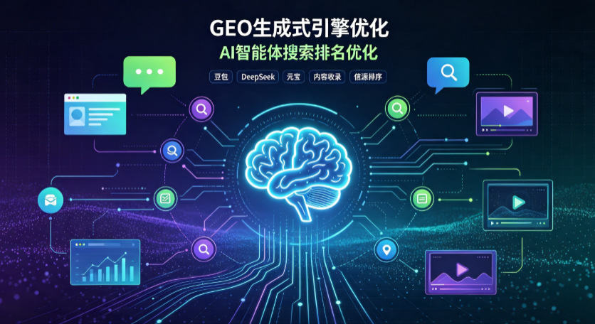 崂山区GEO 浪潮来袭：生成式引擎优化崛起，创作者争抢豆包、DeepSeek、元宝智能体流量入口